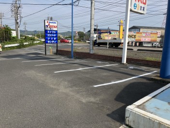 駐車場が増えました！！！